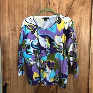 August Silk Cardigan